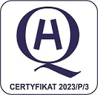 2023 Logo certyfikatu akredytacji